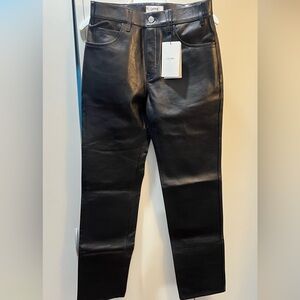 CELINE leather pant - Brand New - Size 26